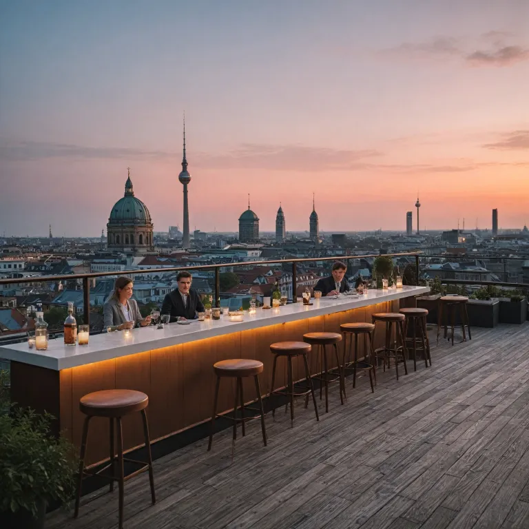 Elevated experiences: exploring hotels with rooftop bars in Berlin for luxury stays