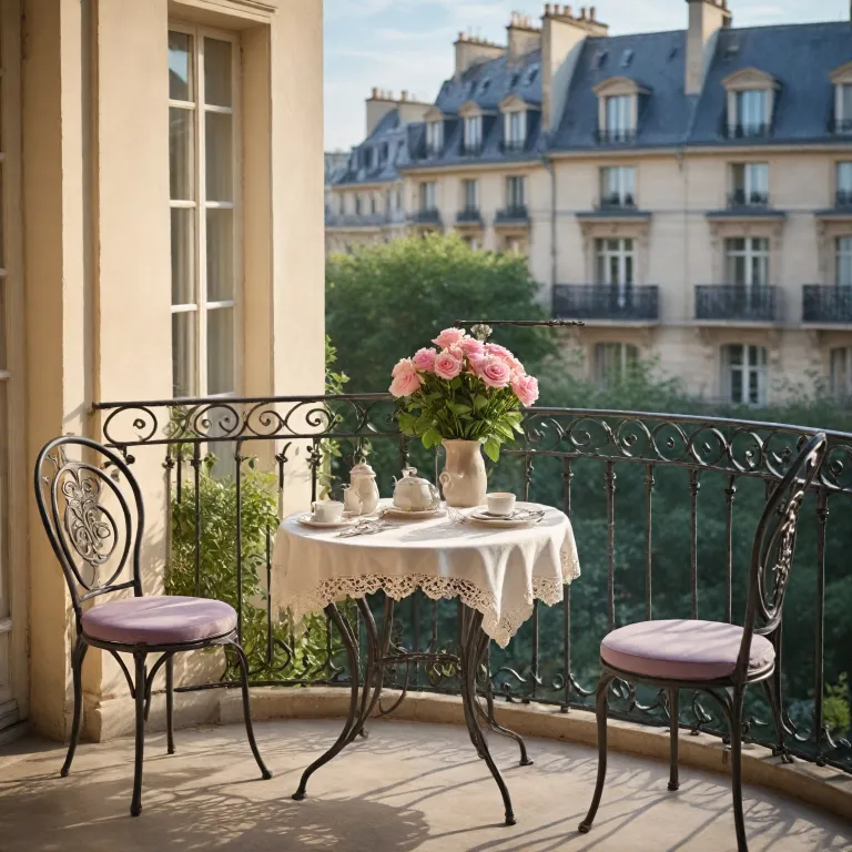 Elegant paris hotels with balcony for a refined open air stay