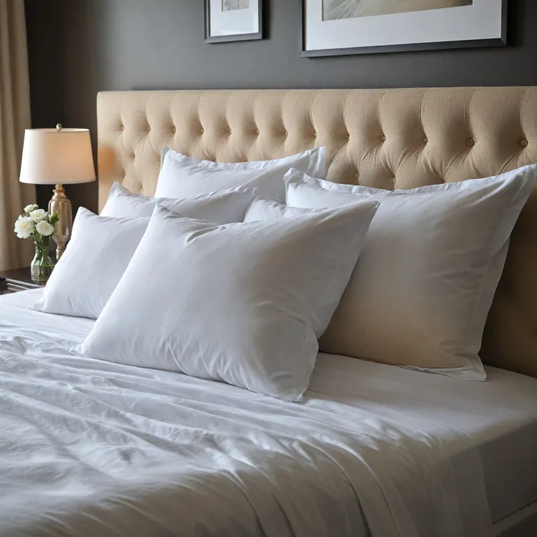 What pillows does Hilton use for a hotel level sleep experience