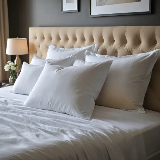 What pillows does Hilton use for a hotel level sleep experience