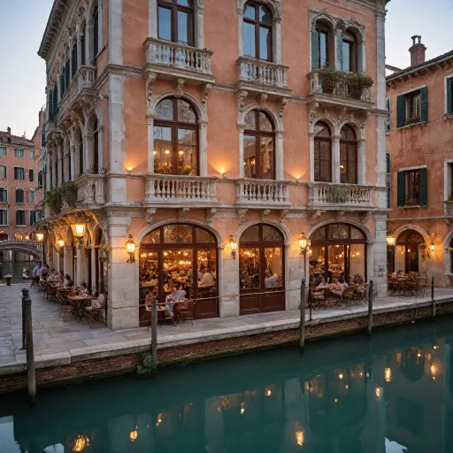 Elegant four star hotels in Venice for canal side stays with characterful bars