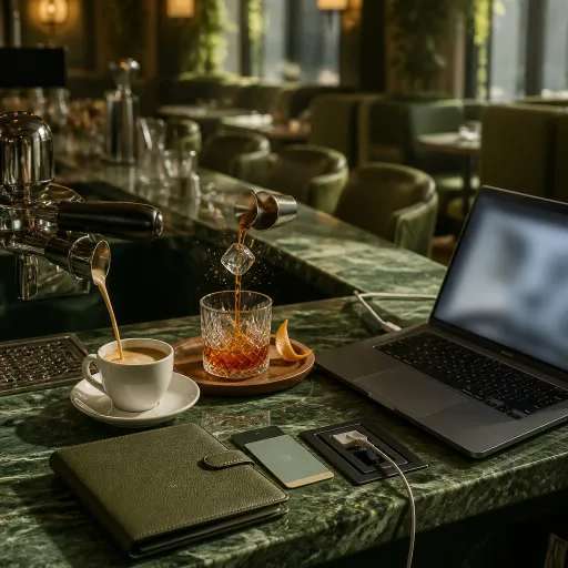 Hotel Bars That Double as Work Lounges: Laptop, Latte, Then a Negroni