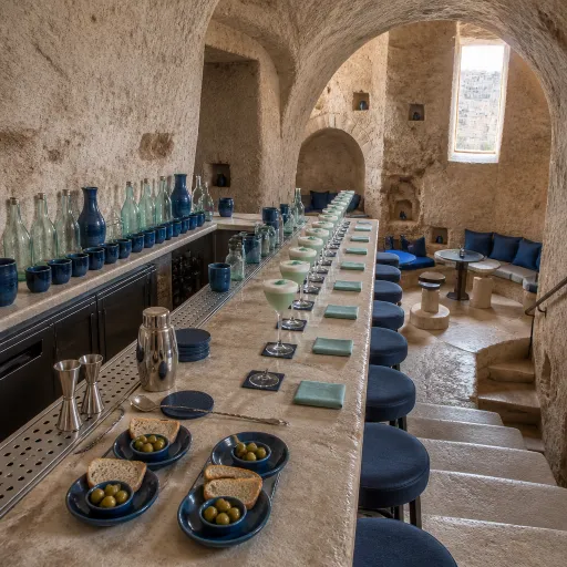 Cave hotel Italy Matera: refined stays in the sassi with bar culture